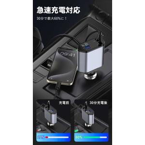 最新版【高出力でパワフル!】急速充電 4in1...の詳細画像5
