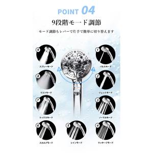 【疲れ流す!全身リラックス】シャワーヘッド マ...の詳細画像5