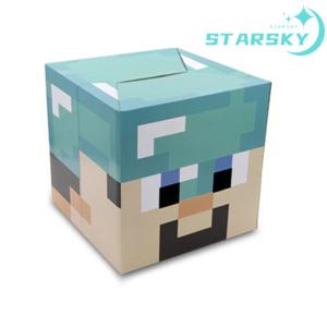 マインクラフト 頭 マスク お面 ハロウィン ...の詳細画像2