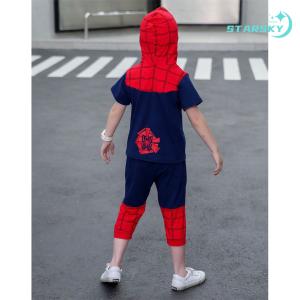 子供服 スパイダーマン 夏服 短袖 男の子 女...の詳細画像3