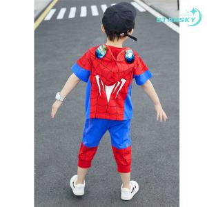 子供服 スパイダーマン 夏服 短袖 男の子 女...の詳細画像4