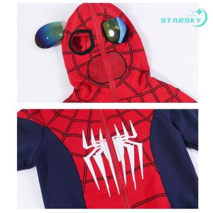 子供服 スパイダーマン 春秋 長袖 男の子 女...の詳細画像5