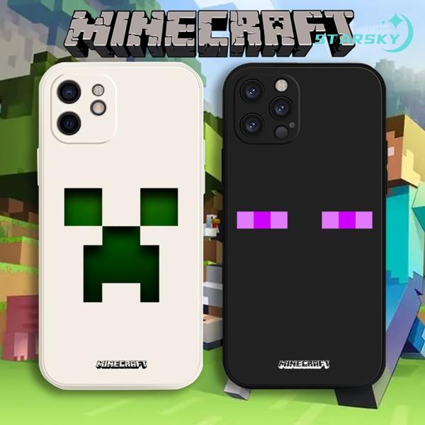 Minecraft マインクラフト スマホケース 携帯カバー　スマホ ケース　スマホカバー スマホケ...