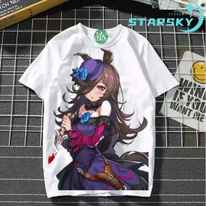 デザイン　Tシャツ　半袖　ウマ娘　プリティーダービー　キタサンブラック デザイン Tシャツ 半袖 ウマ娘 プリティーダービー キタサン