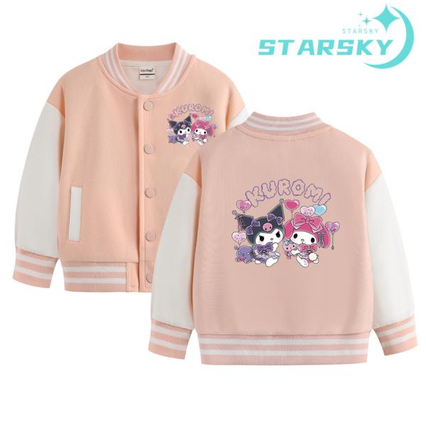 サンリオ　クロミ　マイメロディ　ジャケット　子供服 キッズ　野球服　パーカー　純棉　可愛い　女の子　...