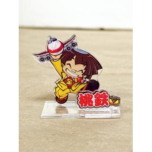 ☆A73 チョコエッグキッズ 桃太郎電鉄 3.金太郎 アクリルスタンド ☆