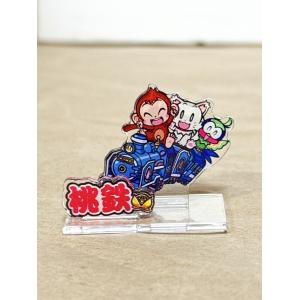 ☆A73 チョコエッグキッズ 桃太郎電鉄 6.イヌ・サル・キジ アクリルスタンド ☆