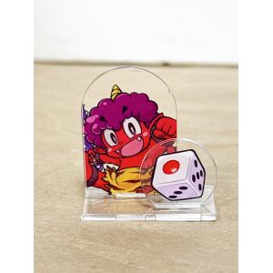 ☆A73 チョコエッグキッズ 桃太郎電鉄 7.赤鬼 アクリルスタンド ☆