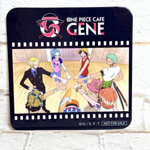 ☆A81 ワンピースカフェ ONE PIECE CAFE GENE オリジナルコースター 麦わらの一味 ☆