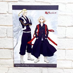 ☆A81 東京リベンジャーズ 渋谷ポップアップショップジャック2022 ９店舗共通特典 特製A5イラストカード 佐野万次郎 龍宮寺堅 ☆