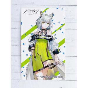 非売品　アークナイツ　イラストカード　特典　原作絵　マルイ　シルバーアッシュ ☆ アークナイツ マルイ 明日方舟 原作イラスト 非売品 抽選会限定