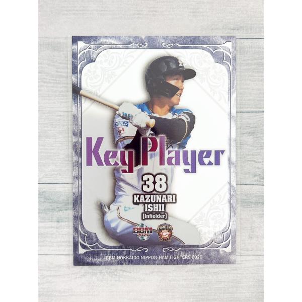 ☆ BBM2020 北海道日本ハムファイターズ インサートカード 一翼を担う KP4 石井一成 ☆