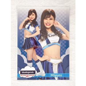 ☆ BBM プロ野球チアリーダーカード 2021 DANCING HEROINE 舞 舞26 bluelegends 埼玉西武ライオンズ Miyumi ☆