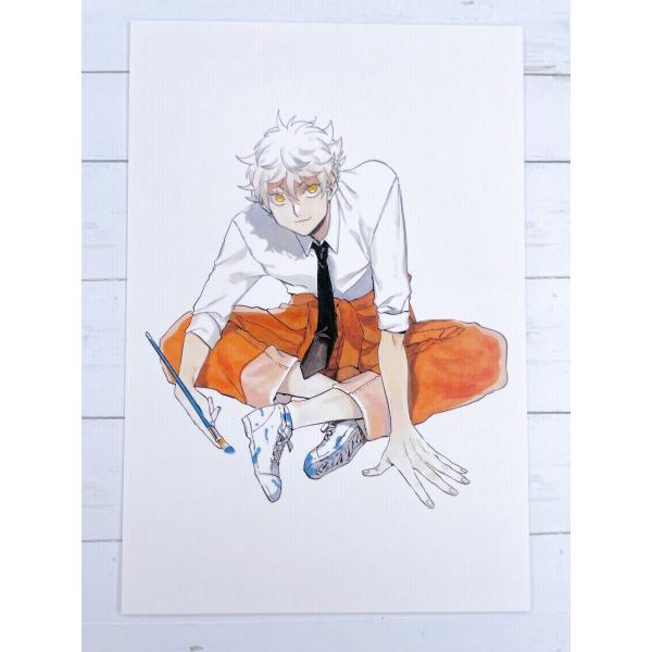 ☆ ブルーピリオド展 アートって才能か？ ポストカード 矢口八虎  ☆