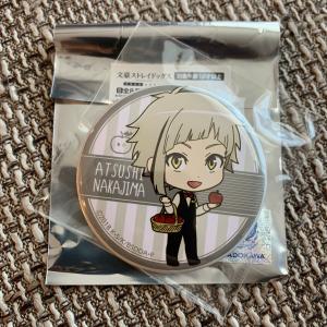 中島敦 文豪ストレイドッグス わん！ スクエア缶バッジ 文スト オンリーショップ ☆ 文豪ストレイドッグス 文スト アニメイト オンリーショップ