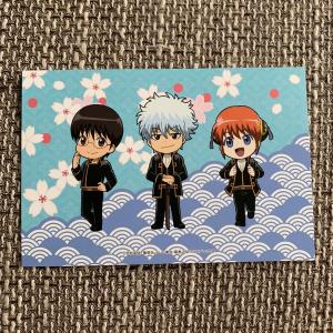 【SCFカード（ホロ）銀魂】坂田銀時、桂小太郎、高杉晋助、新八、神楽、沖田総悟 ☆銀魂 THE FINAL 映画 ポストカード 1枚 坂田銀時 桂小太郎