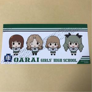 ☆ ガールズ＆パンツァー ガルパン クリアファイル劇場版 映画 2枚