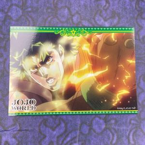 ☆ JOJO WORLD ジョジョワールド ジョジョの奇妙な冒険 ミニゲーム C賞 場面写ブロマイド 第1部 ジョナサン・ジョースター ☆