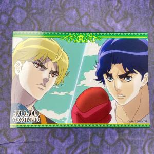 ☆ JOJO WORLD ジョジョワールド ジョジョの奇妙な冒険 ミニゲーム C賞 場面写ブロマイド 第1部 ジョナサン・ジョースター ディオ ☆