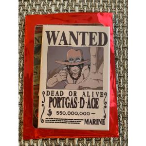 ☆ ワンピース ONE PIECE 麦わらストア 手配書 ポイントカード