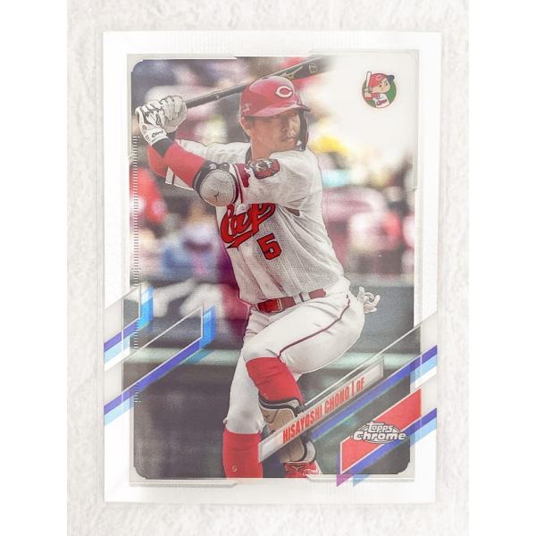 ☆  TOPPS CHROME NPB 2021 ベースボールカード 80 広島東洋カープ 長野久義...