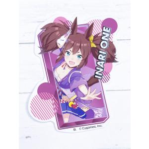 ☆ ウマ娘 プリティーダービー ダイカットステッカー EX イナリワン 勝負服 ☆