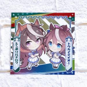 ☆ TVアニメ ウマ娘 Season 2 プリティーダービーグミ vol.3 シールのみ N 3-01 シンボリルドルフ トウカイテイオー ☆