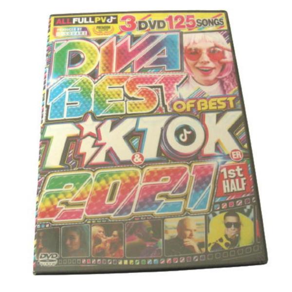 未開封・未使用　３DVD 125曲　DIVA best of best　tik &amp; toker 20...