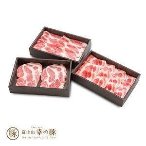 The Oniku 家族に団欒を贈る幸の豚「肩ロース三昧」ギフト プレゼント