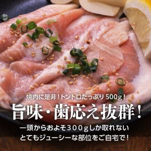 豚トロ500g 約2-3人前 冷凍 豚肉 トン...の詳細画像1
