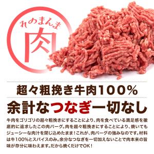 牛肉100% そのまんま肉バーグ 180g×2...の詳細画像3