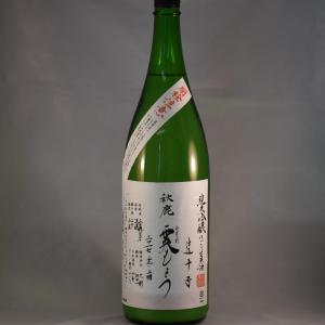 秋鹿　純米吟醸　霙もよう(みぞれもよう)1800ml