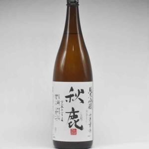 秋鹿　純米吟醸　無濾過　原酒　1800ml