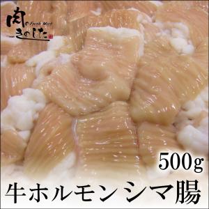 牛ホルモン シマ腸 500g しま腸 焼肉  もつ鍋｜nikunokinoshita