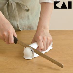 波刃が研げるシャープナー AP0163 パン切りナイフが研げる ウェーブカット シャープナー 貝印 kai 日本製 p1