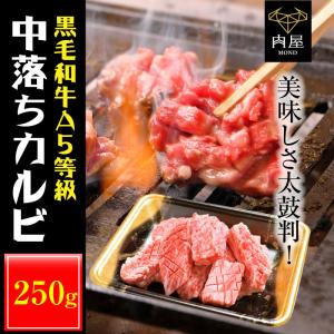 焼肉 肉 牛肉 A5等級 A5等級 黒毛和牛 中落ちカルビ 250g