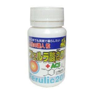 訳あり 賞味期限2024年5月 フェルラ酸201mg＋ACS90カプセル｜nilemart