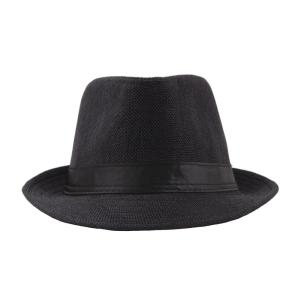 特価品　在庫処分 帽子 ハット メンズ ジャッズハット 日よけ帽子 中折れ帽子 UVカット　黒｜nilemart