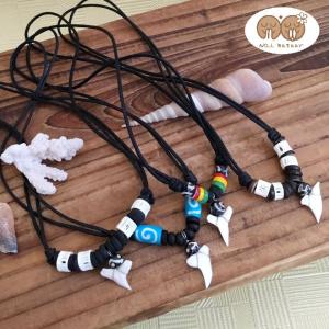 チョーカー サメ歯S プチプラ ネックレス メンズ レザー