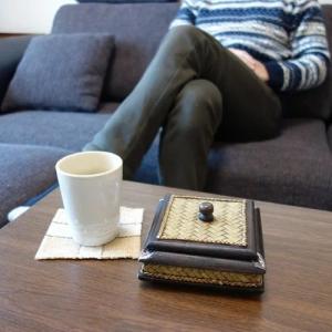 N-Chai 灰皿 蓋付き 卓上 おしゃれ 木...の詳細画像3