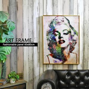アートパネル 60×60 水晶絵 KH977 マリリンモンロー 女性 人物 壁掛け
