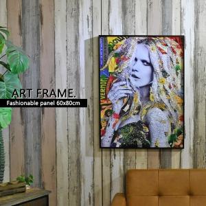 アートパネル 60×80 水晶絵 KH834 ヒーロー アメコミ ポップアート