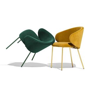 ①美品 Calligaris カリガリス コヌビア ニューヨーク レザー チェア カリガリス コヌビア ニューヨーク チェア 座面ソフトレザー 2脚セット