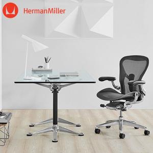 アーロンチェア ハーマンミラー リマスタード スモール Aサイズ グラファイト BBキャスター Herman Miller｜nimus