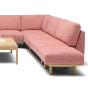 KARIMOKU カリモク アンティーク 回転式 一人掛けソファー 布製 ② カリモク家具（KARIMOKU FURNITURE） カリモク ソファ 長椅子 二人掛け