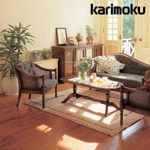 カリモク家具（KARIMOKU FURNITURE） カリモク 肘掛椅子（回転式