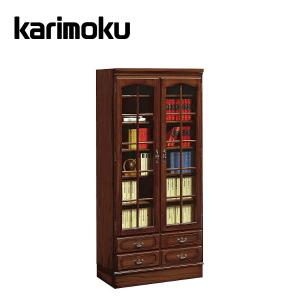 COLONIAL（カリモク家具） カリモク 書棚 HC2505NK 幅74.4cm