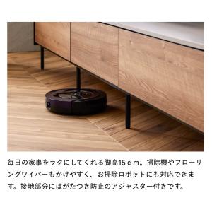 【開梱設置無料】レオ テレビボード モーブル ...の詳細画像2