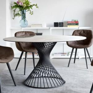 カリガリス 円形ダイニングテーブル VORTE...の詳細画像5