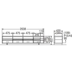 カリモク テレビボード SOLID BOARD...の詳細画像3